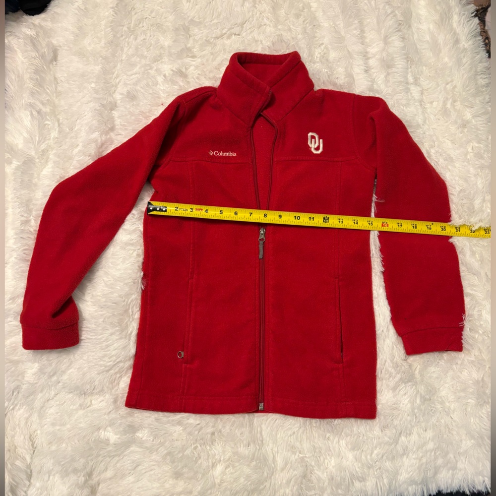 Columbia OU zip up youth medium - Picture 2 of 5